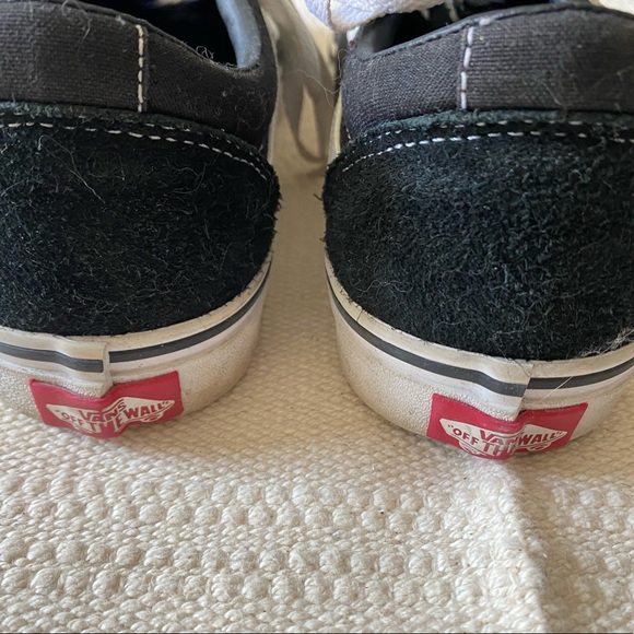 Old Skool Black Vans 7.5W - Picture 3 of 5